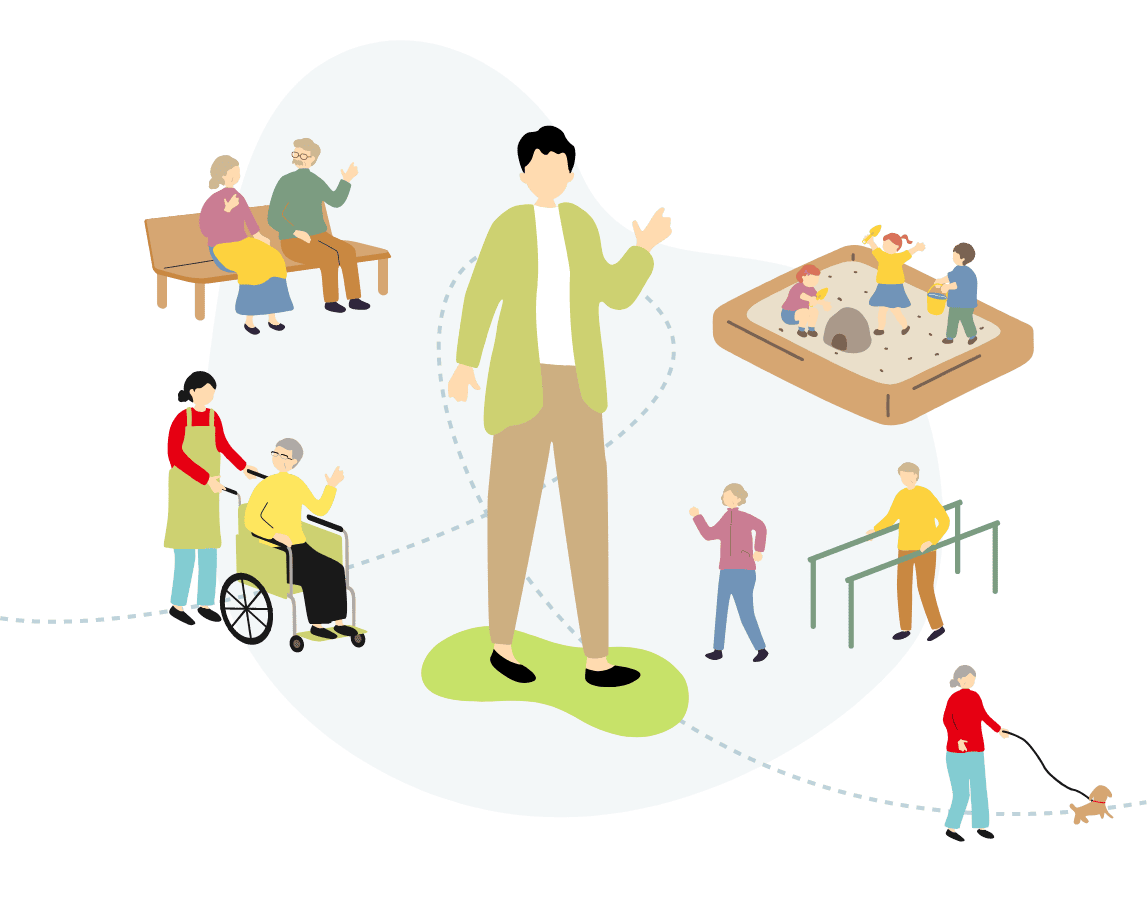 すべての人が共に生きる地域をつくる